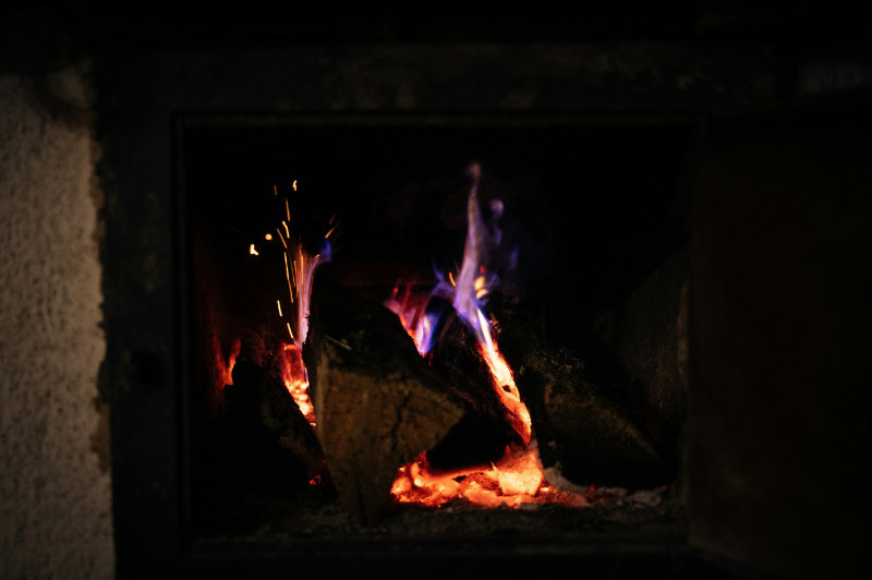 Warmtepomp en houtkachel