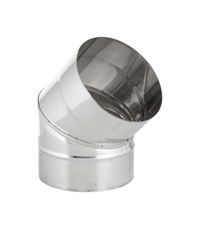 Fumio Bocht 45° RVS  Ø180mm