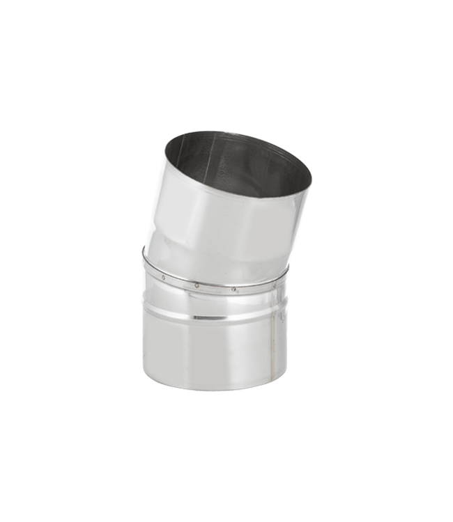 Fumio Bocht 15° RVS Ø80mm