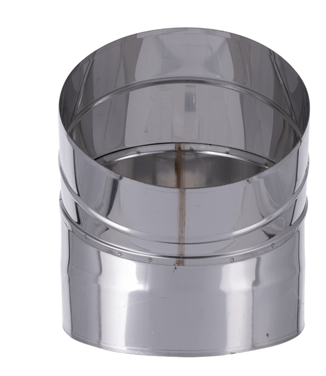 Fumio Bocht 30° RVS  Ø130mm