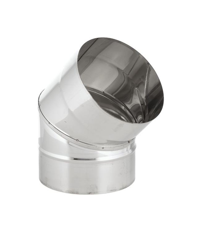 Fumio EW Bocht 45° RVS 316L Ø200mm
