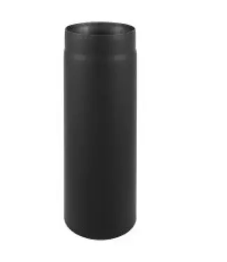 Fumio Kachelpijp 250mm Ø200 2mm zwart