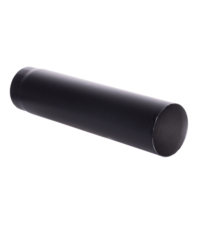 Fumio Kachelpijp 500mm Ø200 2mm zwart