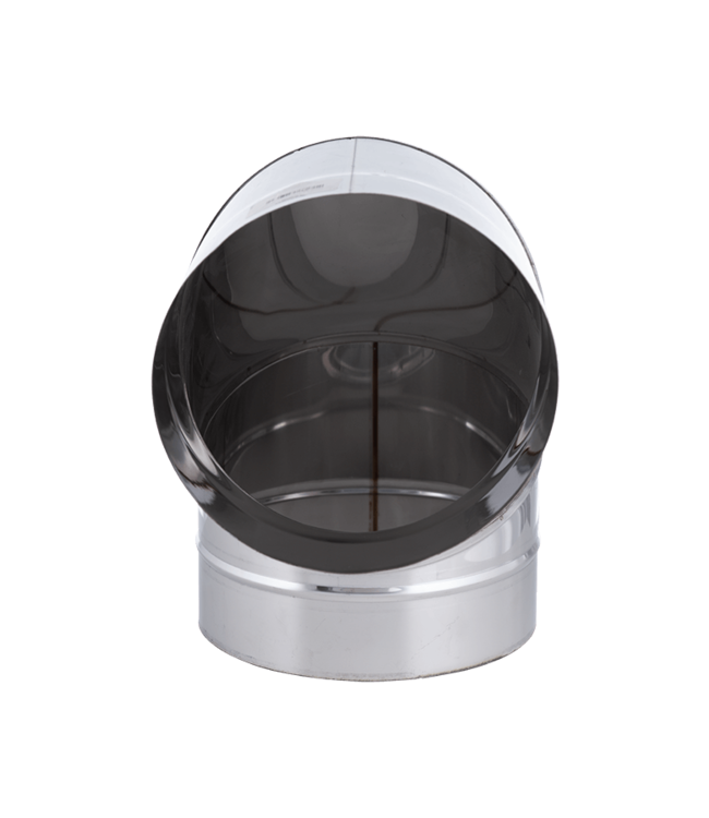 Fumio Bocht 90° RVS  Ø140mm