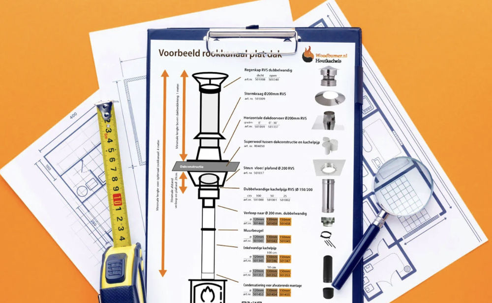 Bochten in het rookkanaal: hoeveel zijn er toegestaan?