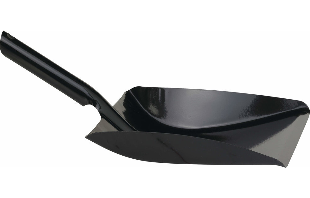 Vikan Kehrschaufel metall, 245 mm, Schwarz