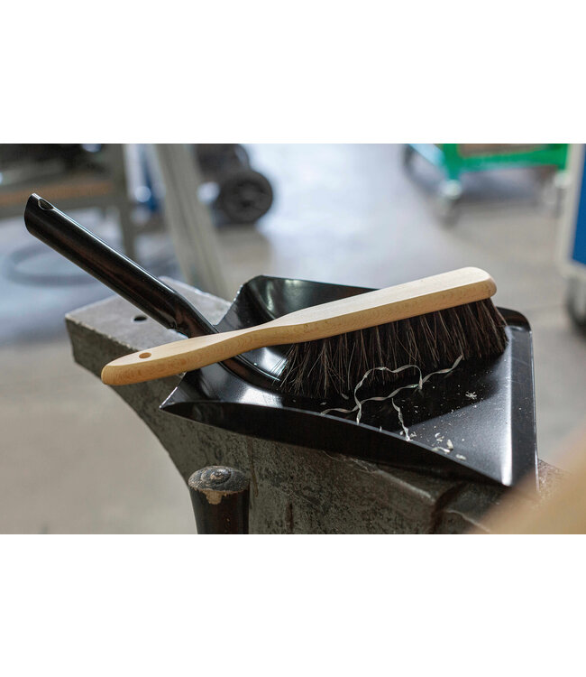 Vikan Kehrschaufel Metall, 245 mm, Schwarz