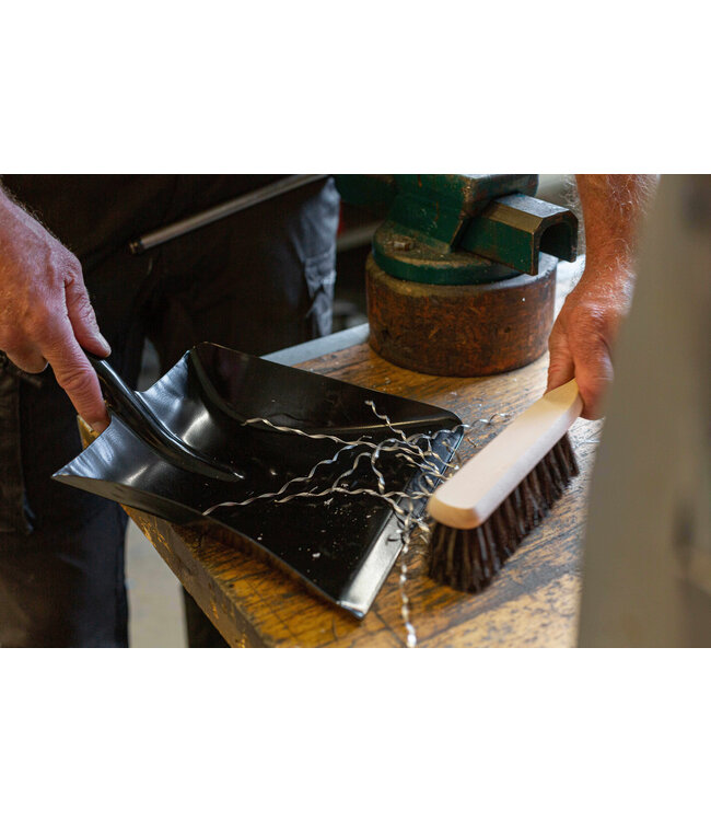 Vikan Kehrschaufel Metall, 245 mm, Schwarz