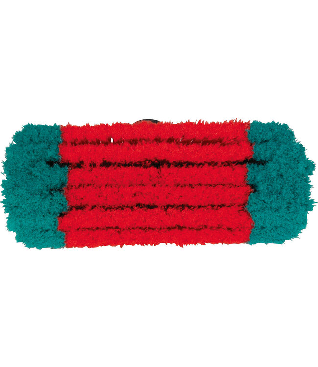 Vikan Autobürste, mit Wasserdurchlauf, 225 mm, Weich/gesplisst, Schwarz