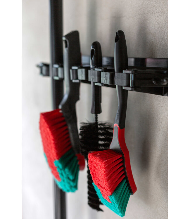 Vikan Multibürste/Felgenbürste, 310 mm, Weich/gesplisst, Schwarz