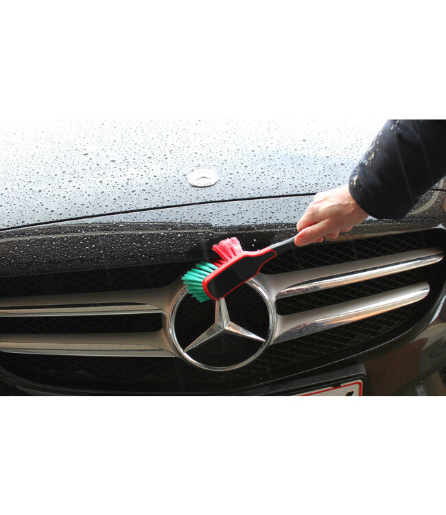 Vikan Multibürste/Felgenbürste, 310 mm, Weich/gesplisst, Schwarz