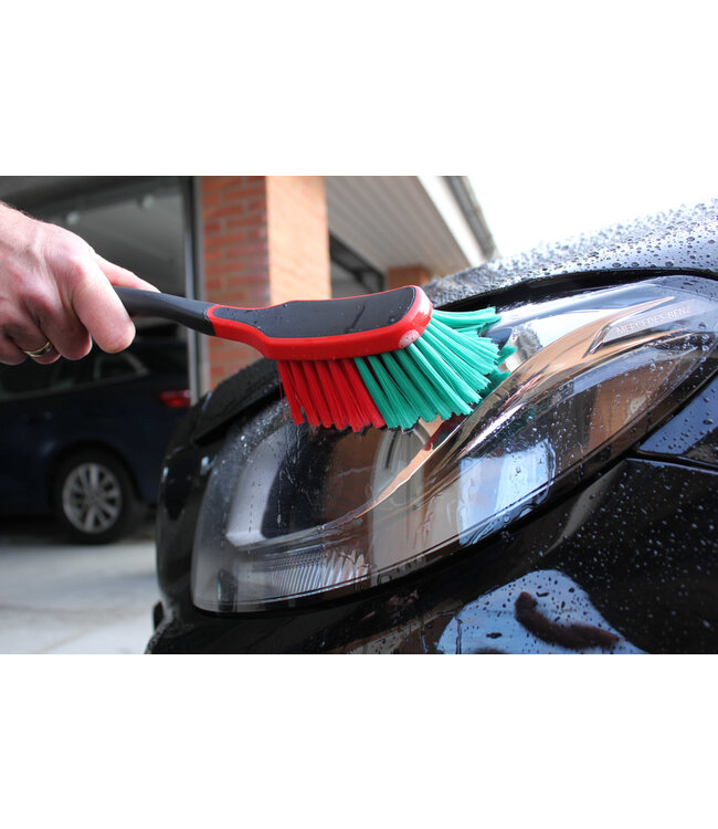 Vikan Multibürste/Felgenbürste, 310 mm, Weich/gesplisst, Schwarz