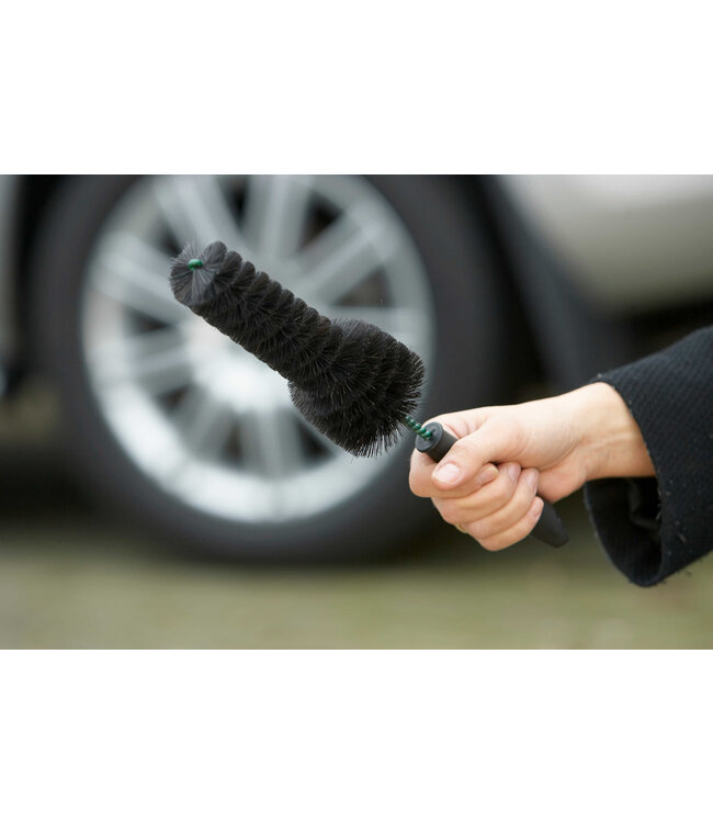 Vikan Felgenbürste, Ø65 mm, 320 mm, Weich, Schwarz