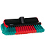 Vikan Transport Konzept Spazzolone angolare con passaggio acqua High/Low, 275 mm, Morbido/Sfrangiato, Nero