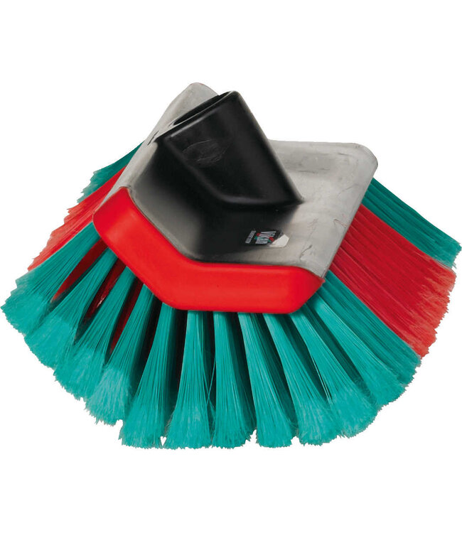 Vikan Brosse à passage d'eau, High/Low, 275 mm, Souple/fleuré, Noir
