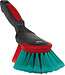 Vikan Spazzola con manico ergonomico, 320 mm, Morbido/Sfrangiato, Nero