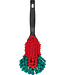 Vikan Spazzola con manico ergonomico, 320 mm, Morbido/Sfrangiato, Nero