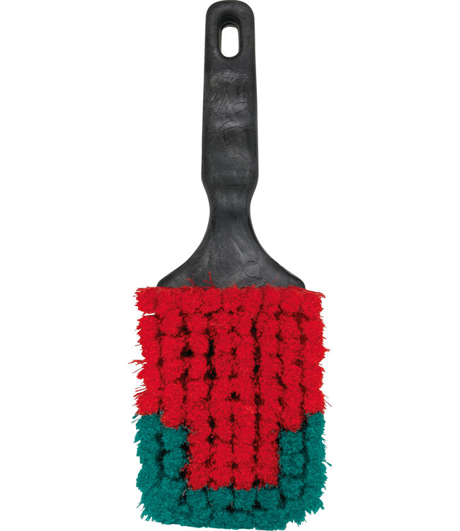 Vikan Spazzola auto con manico corto, 275 mm, Morbido/Sfrangiato, Nero