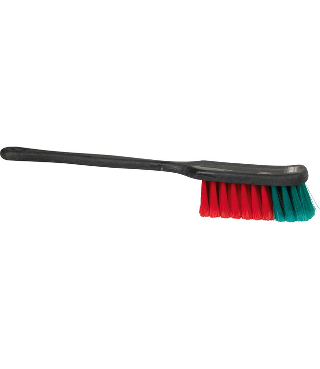Vikan Brosse à manche long, 420 mm, Souple/fleuré, Noir