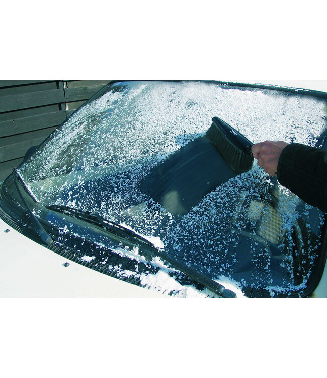 Vikan Spazzola per neve, 335 mm, Duro, Nero