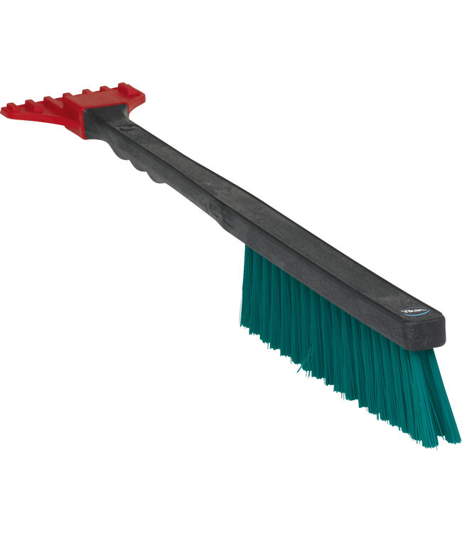 Vikan PKW-Schneebürste mit Eiskratzer, 490 mm, Hart, Schwarz