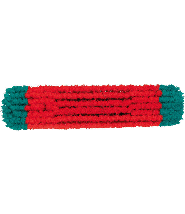 Vikan Brosse ovale à passage d'eau, 370 mm, Souple/fleuré, Noir