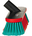 Vikan Brosse ovale à passage d'eau, 270 mm, Souple/fleuré, Noir