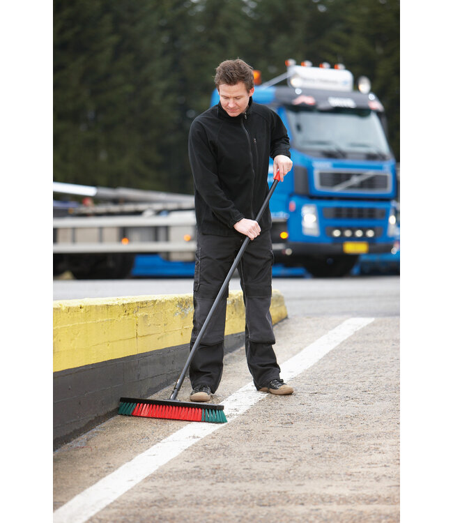 Vikan Werkstattbesen, FSC® 100%, 665 mm, Hart, Schwarz