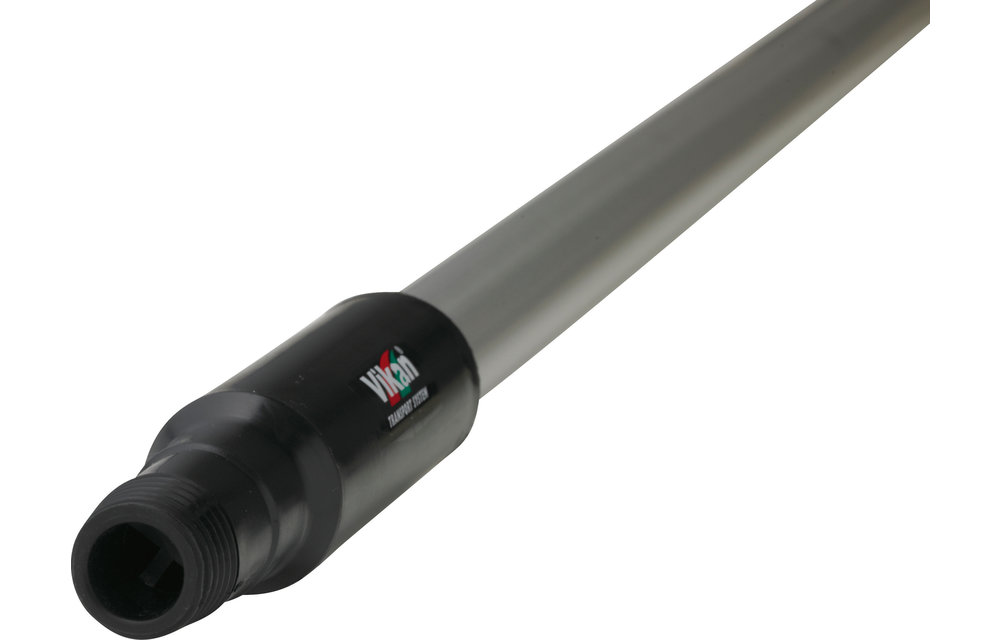 Vikan Stiel m. Wasserdurchlauf, Q-Schnellkupplung, Alu (Q), Ø31 mm, 1920 mm, Schwarz
