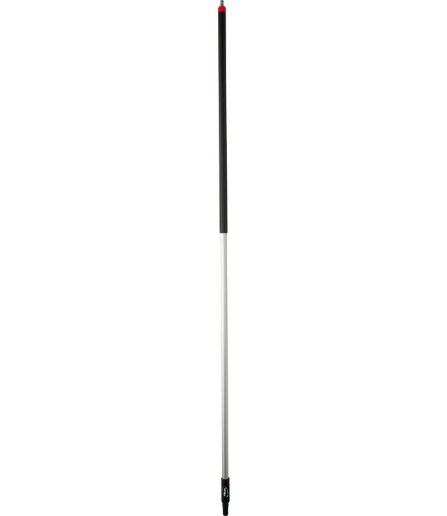 Vikan Manico in alluminio con passaggio acqua, attacco rapido (Q), Ø31 mm, 1920 mm, Nero