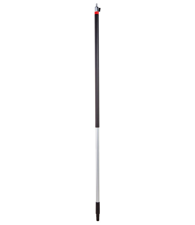 Vikan Manico in alluminio con passaggio acqua, attacco rapido + on/off (Q), Ø31 mm, 1575 mm, Nero