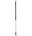 Vikan Manico in alluminio con passaggio acqua, attacco rapido + on/off (Q), Ø31 mm, 1575 mm, Nero
