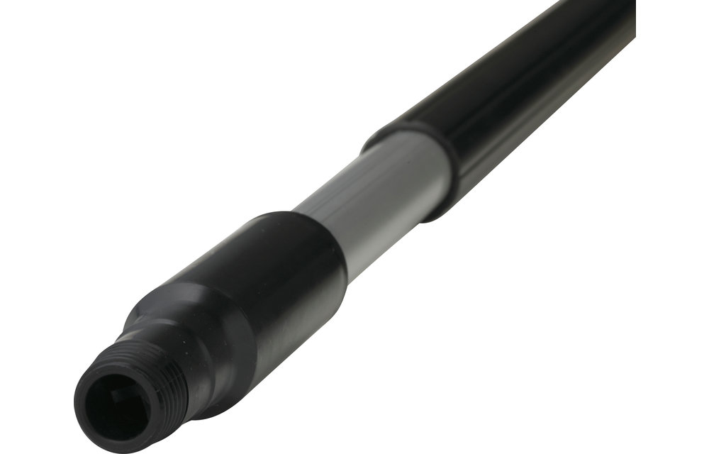 Vikan Stiel mit Wasserdurchlauf,Alu, Ø31 mm, 1025 mm, Schwarz