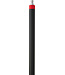 Vikan Manico in alluminio con passaggio acqua (Q), Ø31 mm, 1540 mm, Nero