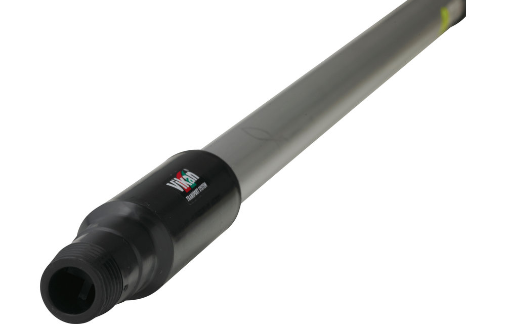 Vikan Stiel mit Wasserdurchlauf, Ø31 mm, 1565 mm, Schwarz
