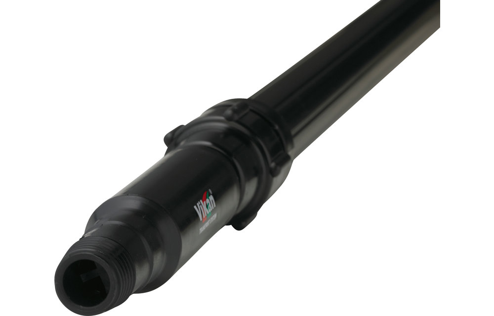 Vikan Teleskopstiel, Aluminium, 1575 - 2780 mm, Ø32 mm, Schwarz