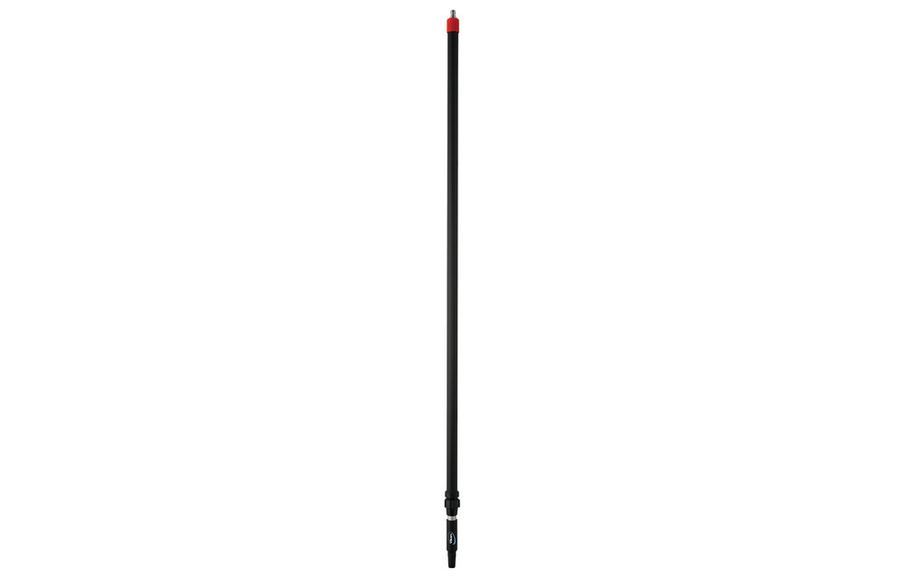 Vikan Teleskopstiel m. Wasserdurchlauf, Klick, Alu (C), 1600 - 2780 mm, Ø31 mm, Schwarz