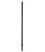 Vikan Transport Konzept Teleskopstiel mit Wasserdurchlauf, Klick-Kupplung, Aluminium (C), 1600 - 2780 mm, Ø32 mm, Schwarz