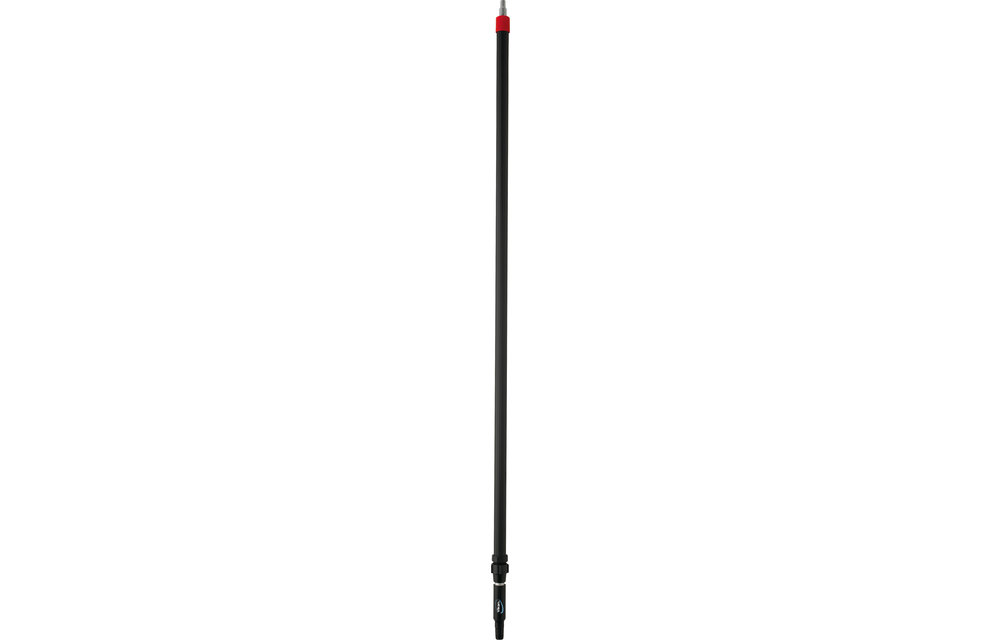Vikan Teleskopstiel mit Wasserdurchlauf, 1600 - 2780 mm, Ø31 mm, Schwarz