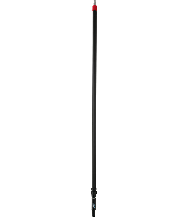 Vikan Manico telescopico in alluminio, con passaggio acqua, 1600 - 2780 mm, Ø32 mm, Nero