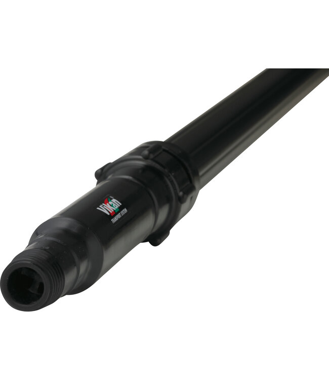 Vikan Teleskopstiel mit Wasserdurchlauf, 1600 - 2780 mm, Ø32 mm, Schwarz