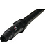 Vikan Manico telescopico in alluminio, con passaggio acqua, 1600 - 2780 mm, Ø32 mm, Nero