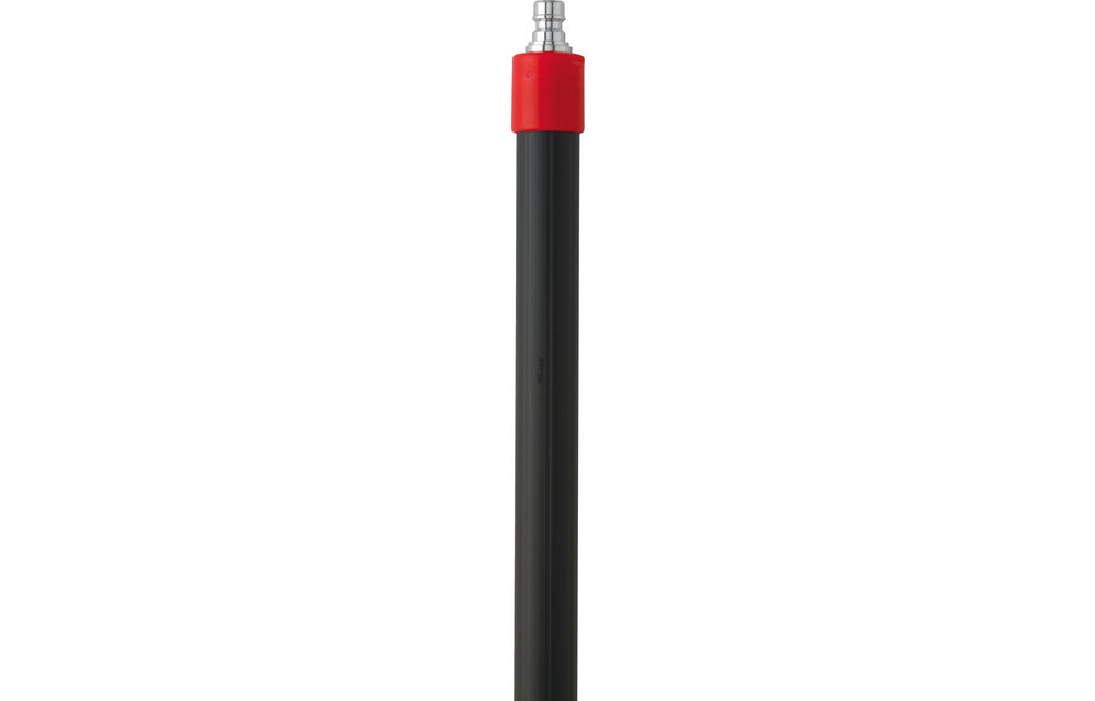 Vikan Teleskopstiel, Wasserdurchlauf, Q-Kupplung, Alu, 1060-1600 mm, Ø32 mm, Schwarz