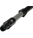 Vikan Manico telescopico con passaggio acqua, attacco rapido, alluminio, 1060 - 1600 mm, Ø32 mm, Nero