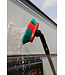 Vikan Manico telescopico con passaggio acqua, in alluminio, 1080 - 1600 mm, Ø32 mm, Nero