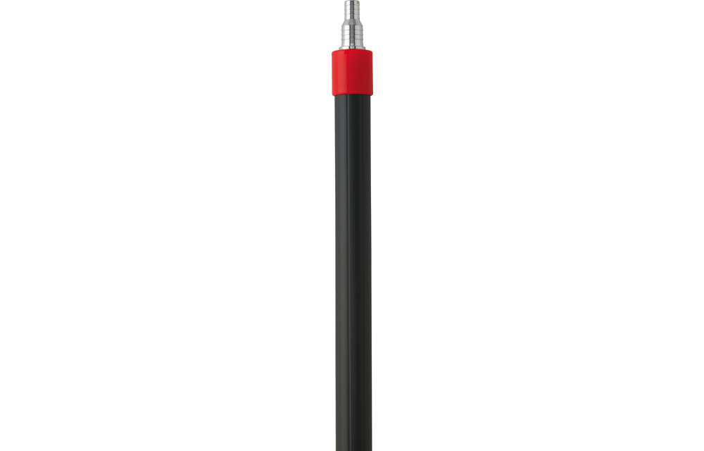 Vikan Teleskopstiel mit Wasserdurchlauf, Alu, 1080 - 1600 mm, Ø32 mm, Schwarz