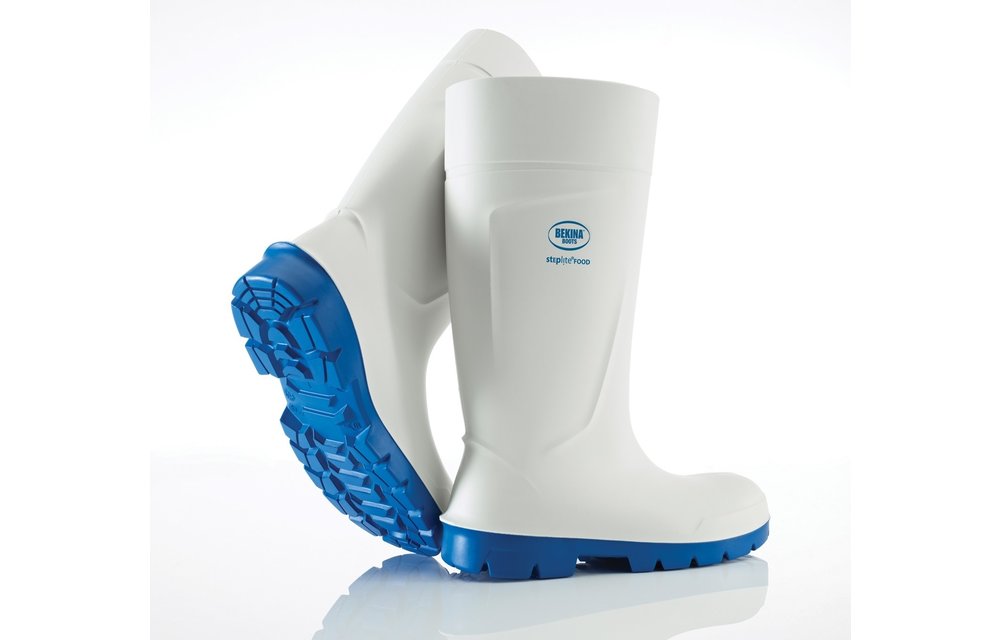 PU-Bottes Bekina Steplite Easy Grip, emout en acier (S4), blanc