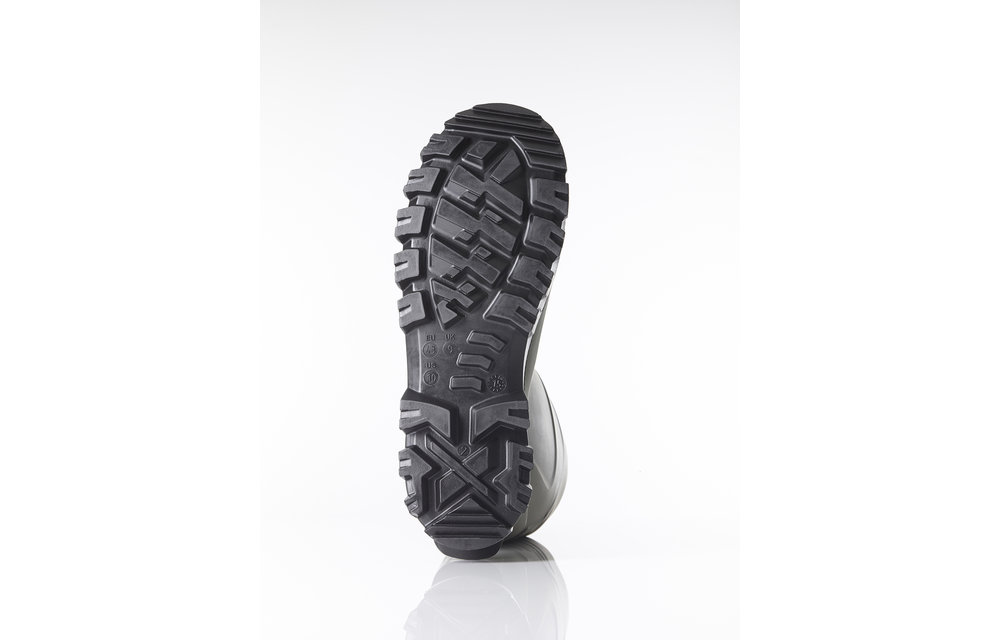 PU-Stiefel Bekina StepliteX Solid Grip - Embout en acier (S4), vert