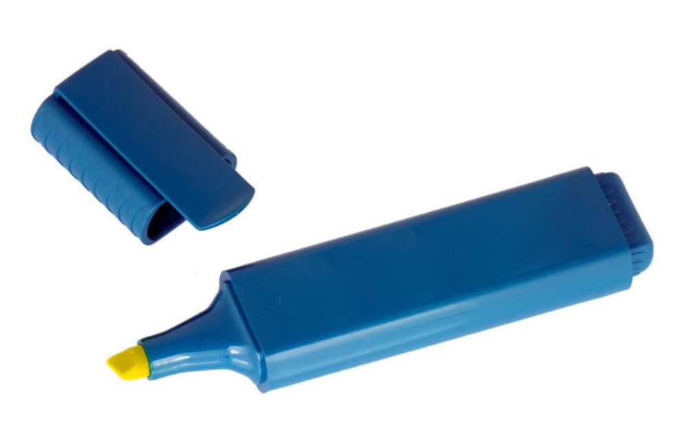 Leuchtstift detektierbar - Pack à 5 Stück