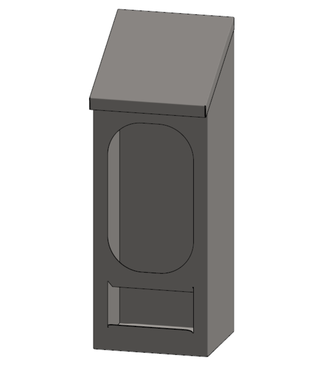 Distributeur de bouchons d'oreilles jetables en acier inoxydable